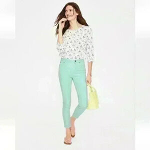 Boden Cropped Soho Skinny Jeans in Ripple (Blue) Sz 6 US /10 UK; T0115 - $75